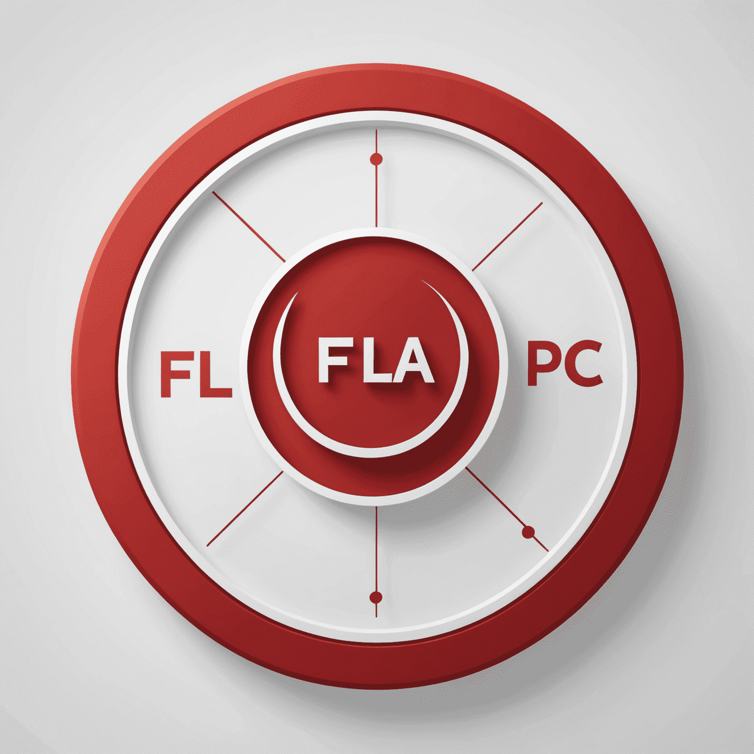 FllpaCllp logo - A stylized red and white animation reel